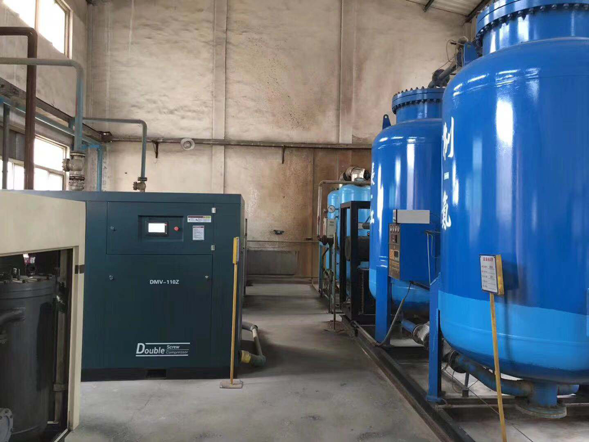 110KW空壓機現場圖