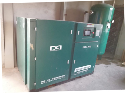 陜西某環境科技有限公司采購德蒙DMV-75G案例