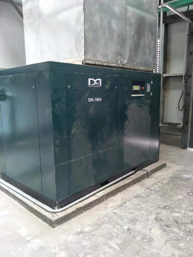 北京某環境技術公司采購德蒙德蒙螺桿式空氣壓縮機案例