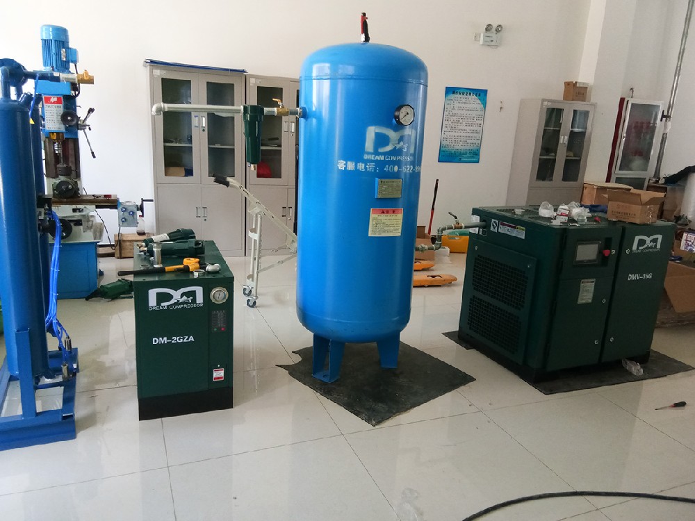 河北某裝備有限公司采購德蒙永磁變頻式螺桿空氣壓縮機案例